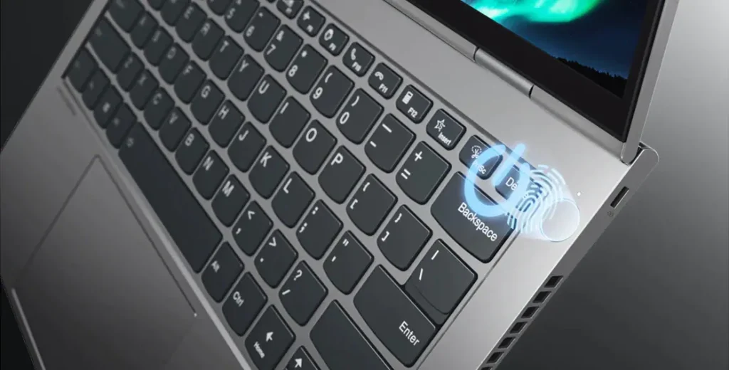 نمای از صفحه کلید Lenovo ThinkBook 15 G3