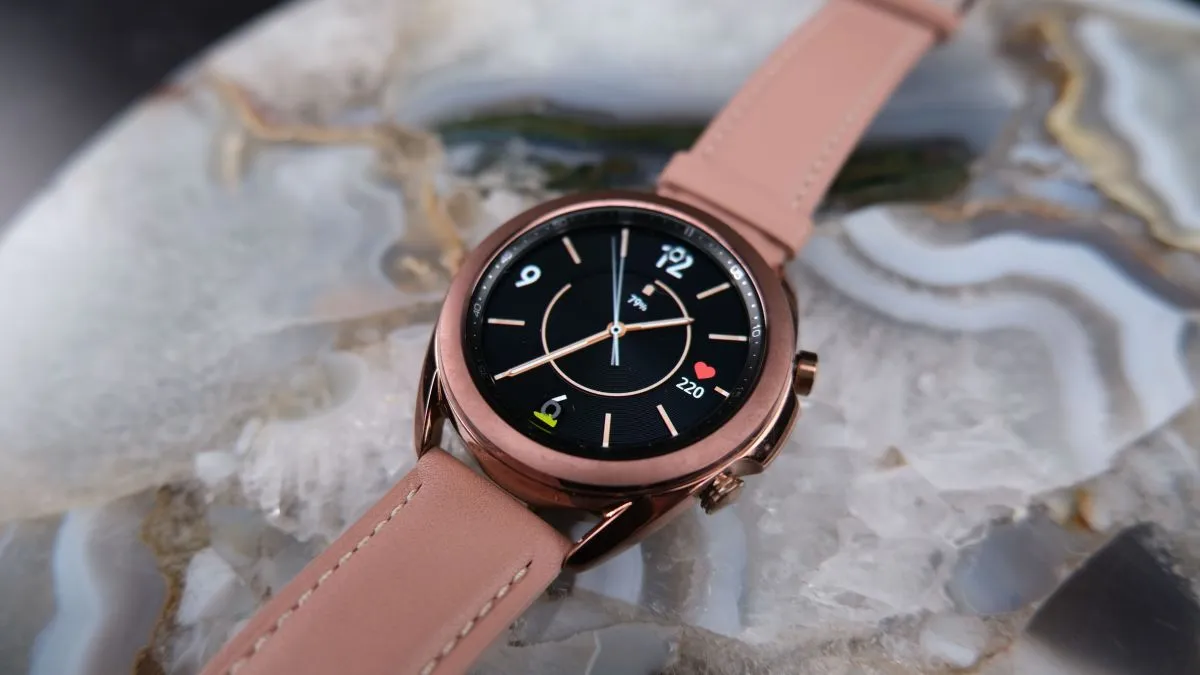 ساعت هوشمند سامسونگ مدل  Galaxy Watch 3 SM-R 850 (41mm) بند چرمی