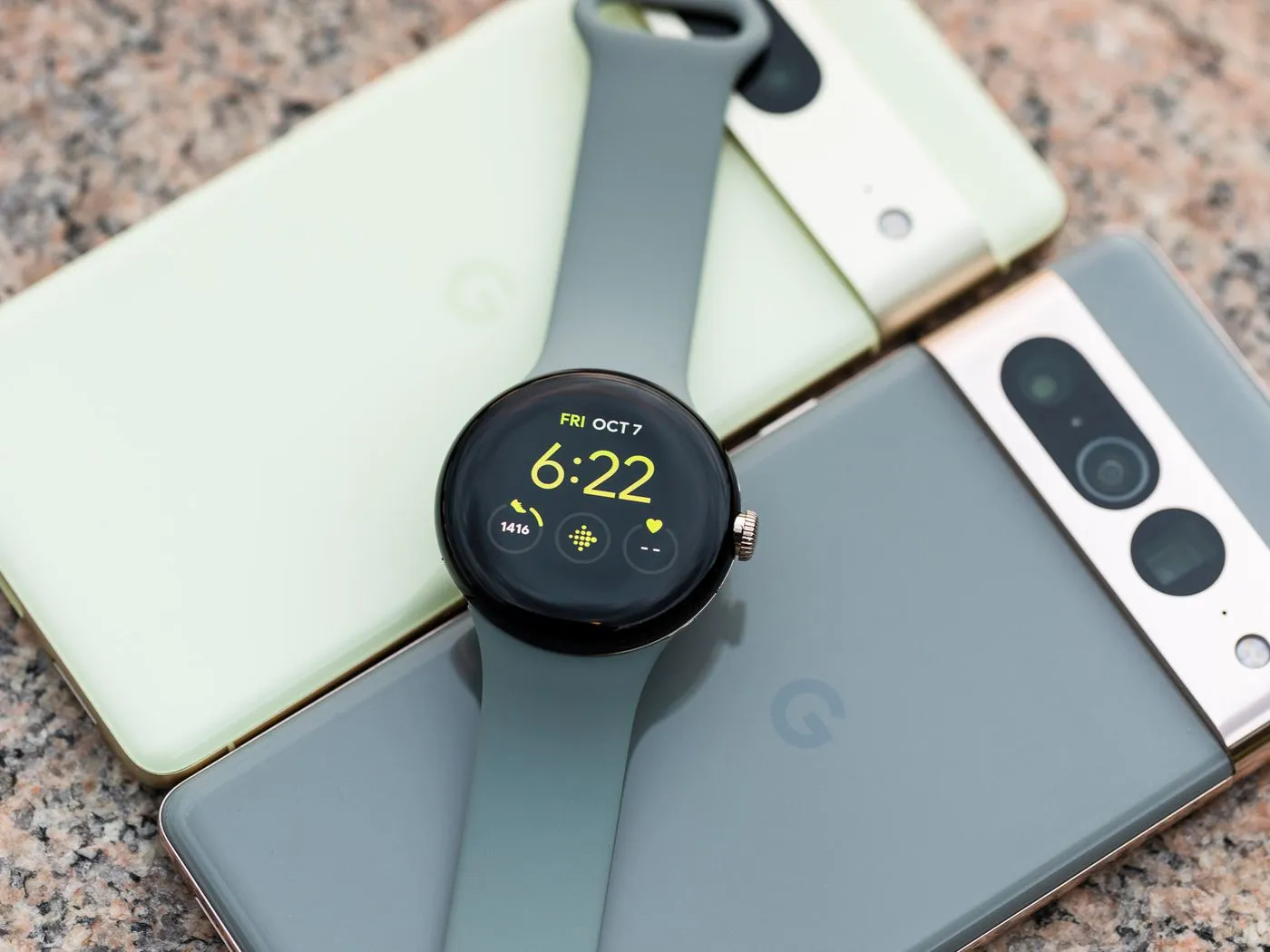 عکسی از ساعت هوشمند گوگل Pixel Watch