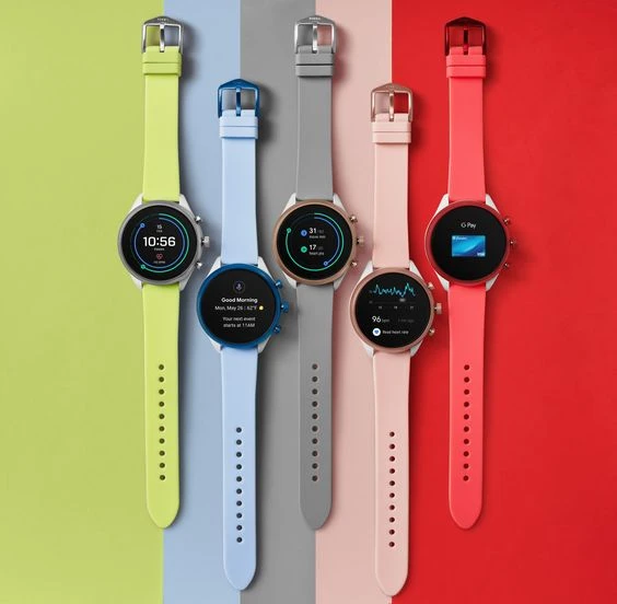 انواع ساعت های هوشمند با رنگ های مختلف