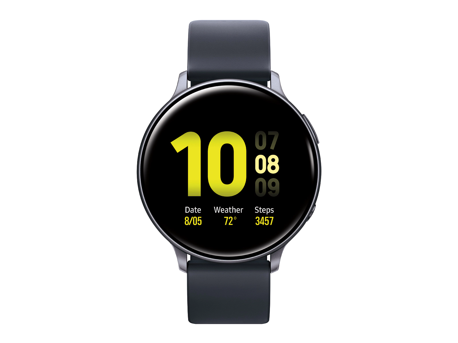 نمای روبروی ساعت Samsung Galaxy Watch Active 2