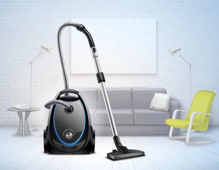 realistic bright electrical vacuum cleaner with telescopic suction pipe living room 1284 32870 - راهنمای خرید بهترین جارو برقی بوش Bosch