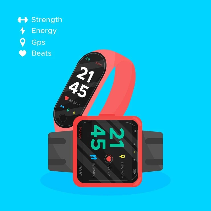 fitness trackers concept 23 2148529803 - راهنمای خرید بهترین ساعت هوشمند اندروید